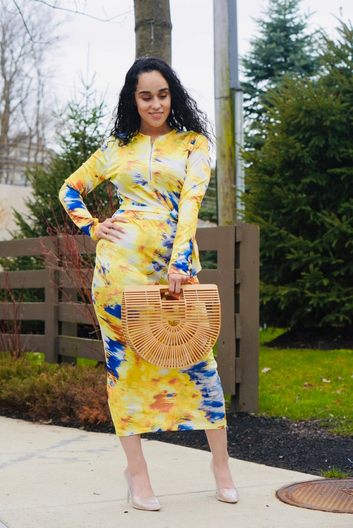 “A Splash of Color” - Dress