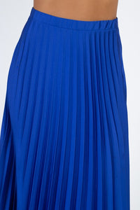 “Royal” - Pleated Skirt