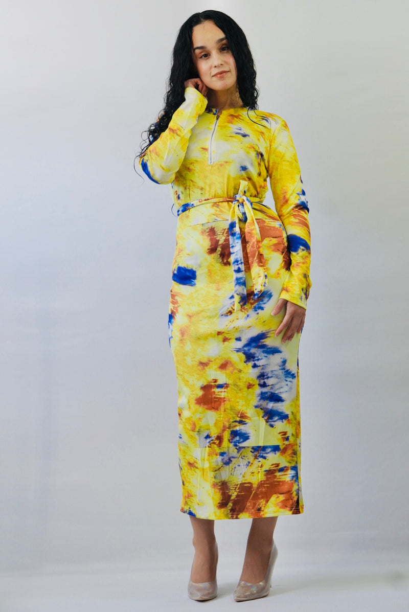 “A Splash of Color” - Dress