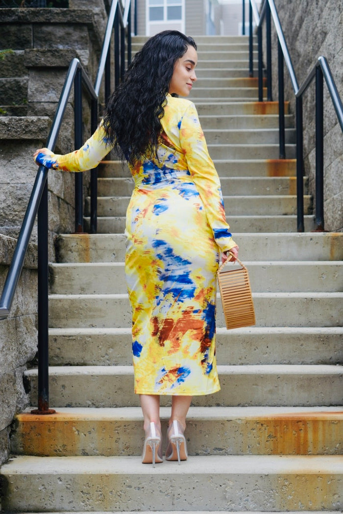 “A Splash of Color” - Dress