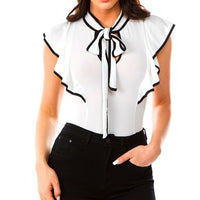 “Two-Toned Ruffled” - Bodysuit