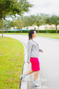 Vibrant Pencil Skirt