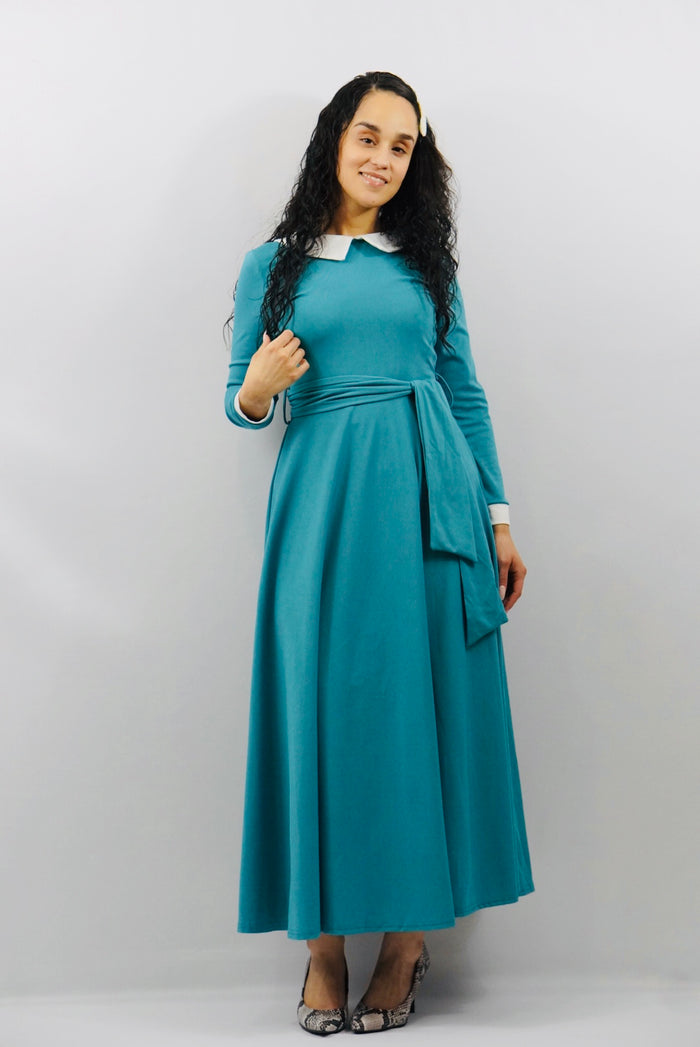 “Vintage Teal Green” - Dress