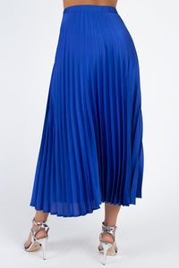 “Royal” - Pleated Skirt