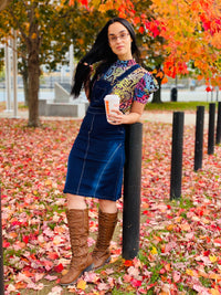 Dark Denim Overalls