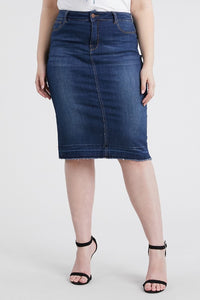 “Faded Denim” - Skirt