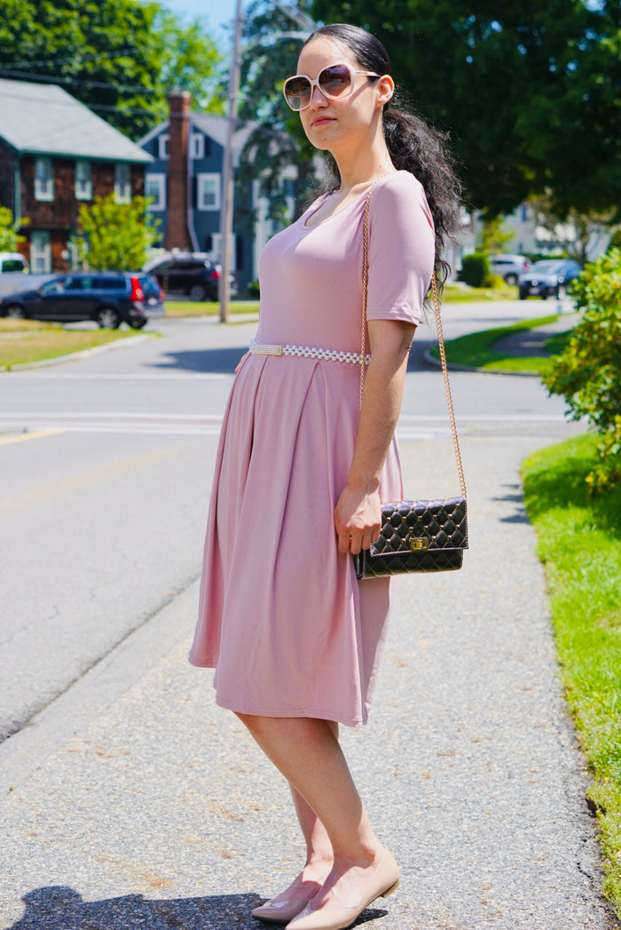 “Precious” - Pleated Dress
