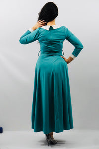 “Vintage Teal Green” - Dress