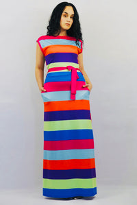 “Vibrant Colorful Beauty” - Dress