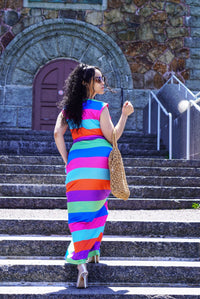 “Vibrant Colorful Beauty” - Dress