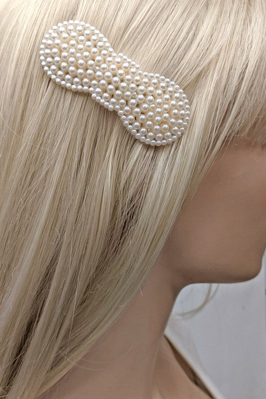 “Pearl Accent" - Hair Clip