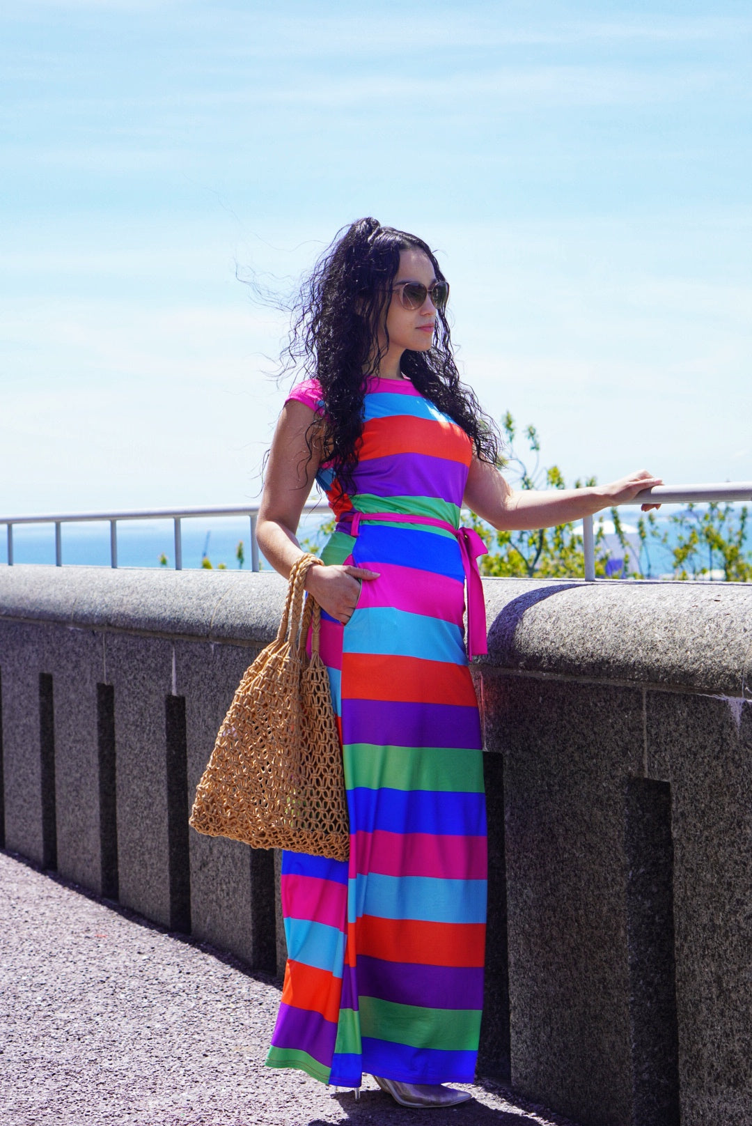 “Vibrant Colorful Beauty” - Dress